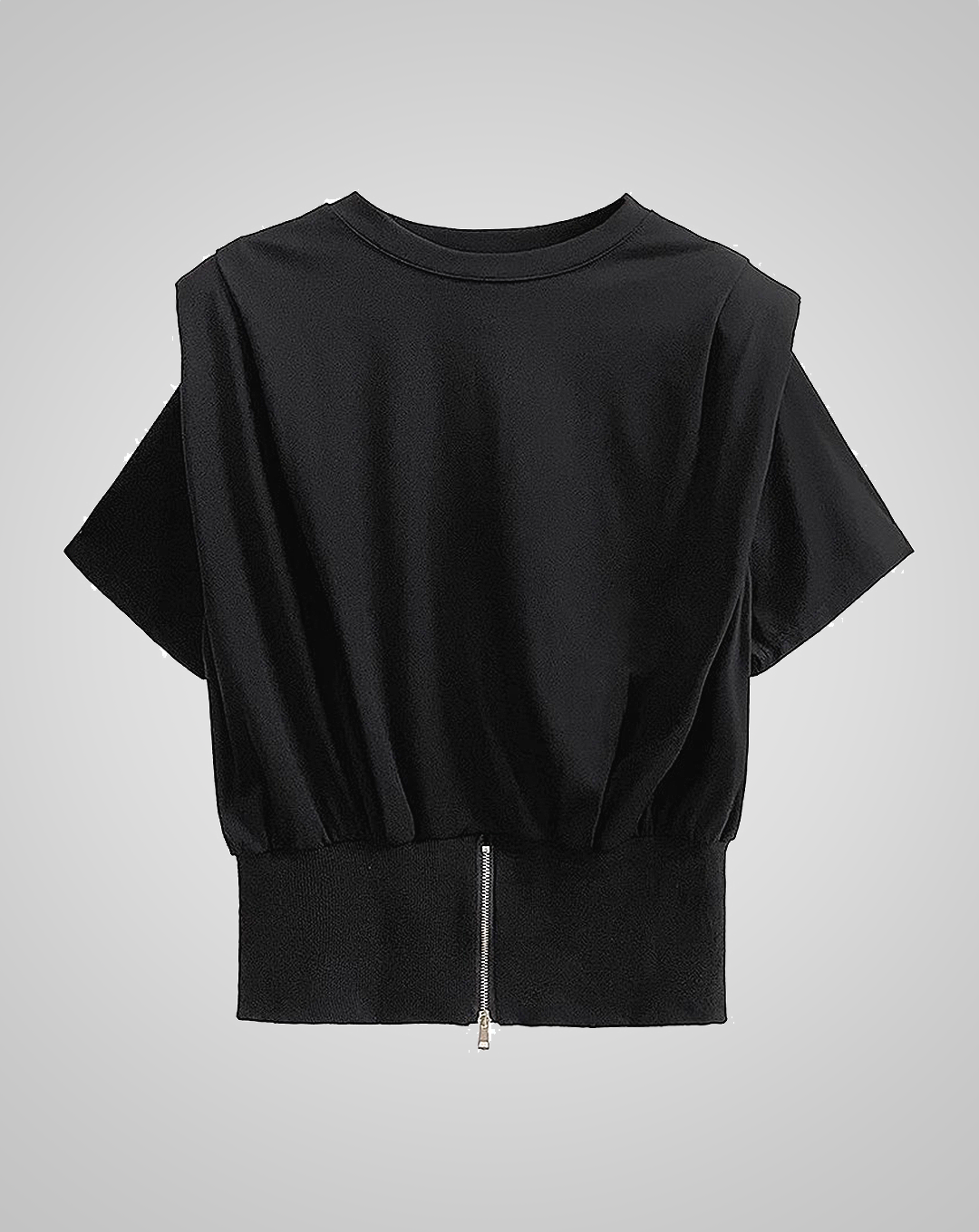♀Waist Zip Shirt