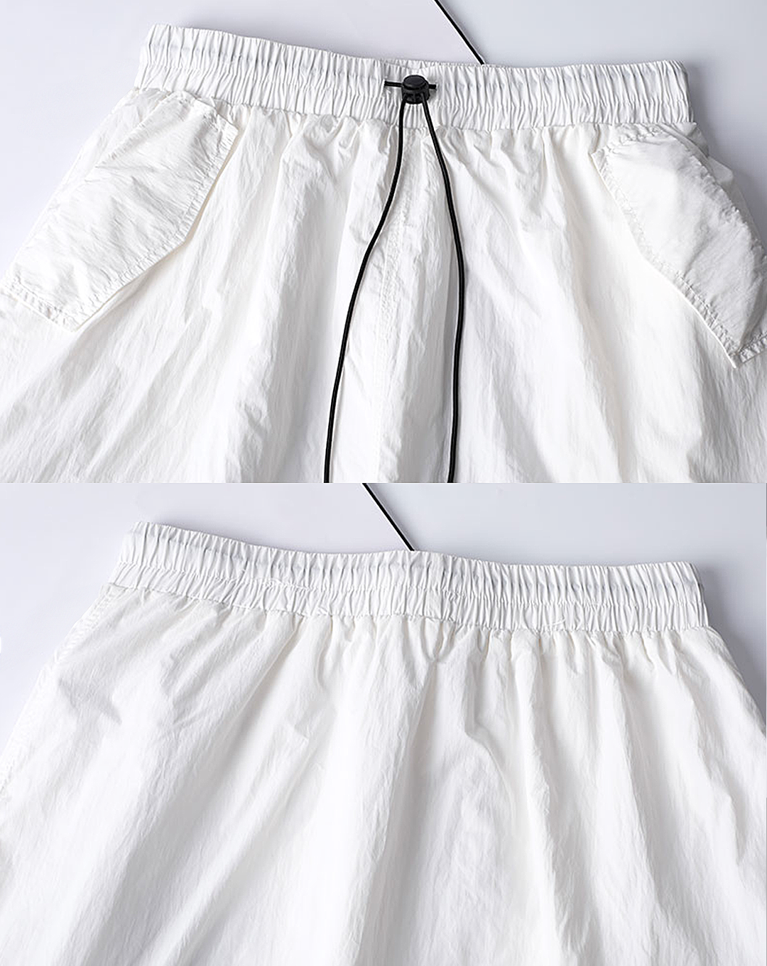 ♀Drawstring Long Skirt