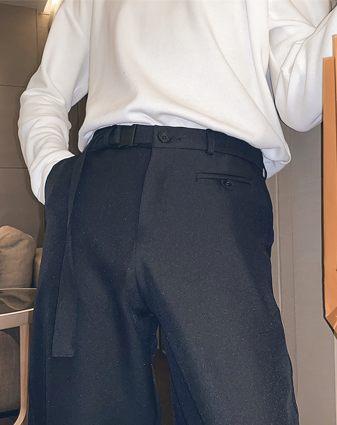 ♂Men's Loose Belt Pants