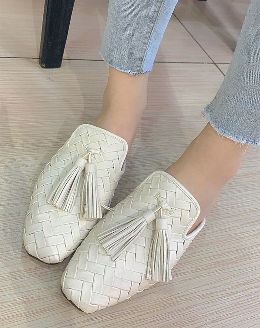 ♀Mesh Mule Sandals