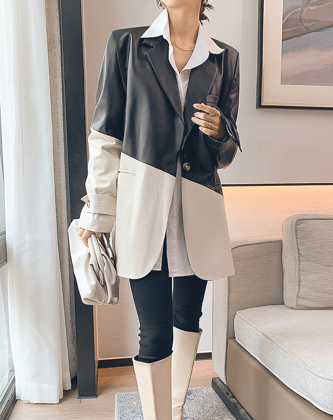 ♀Diagonal Monotone Jacket