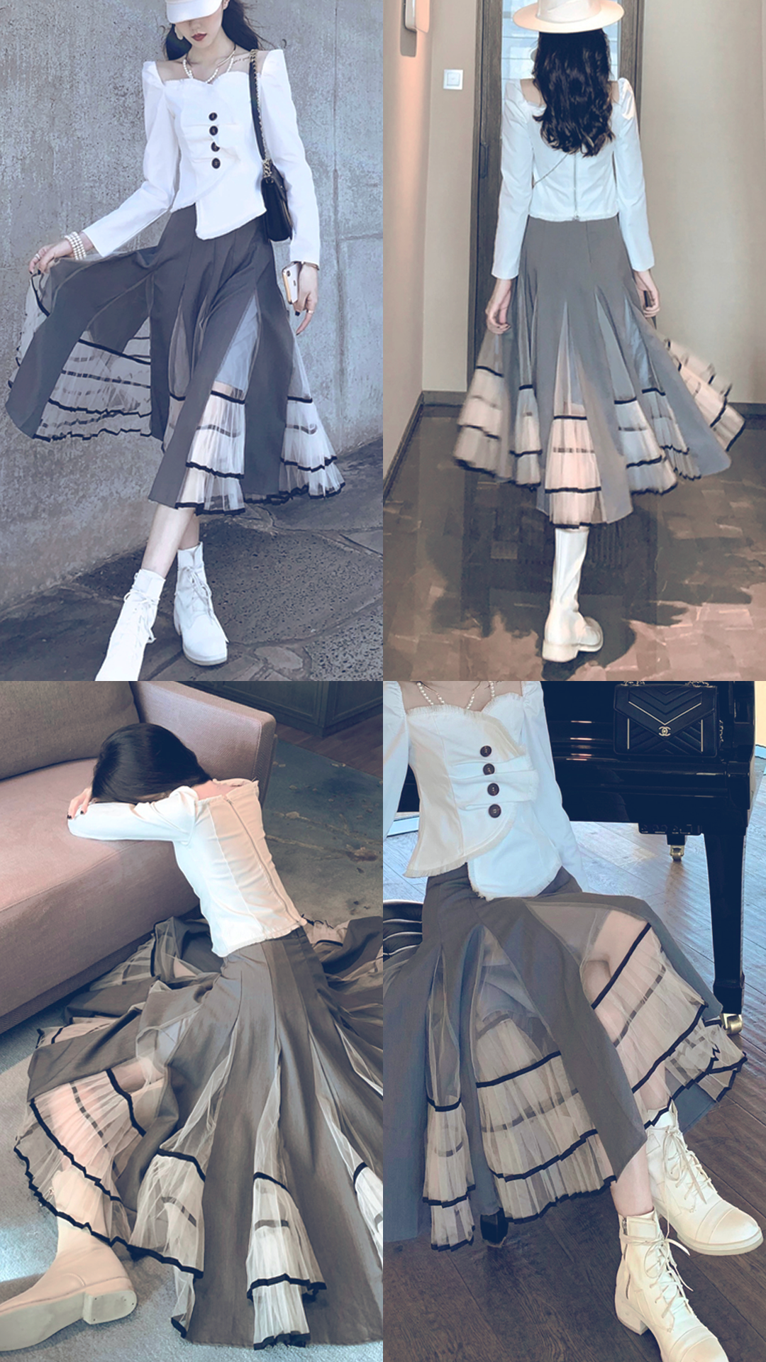 ♀Western Umbrella Skirt