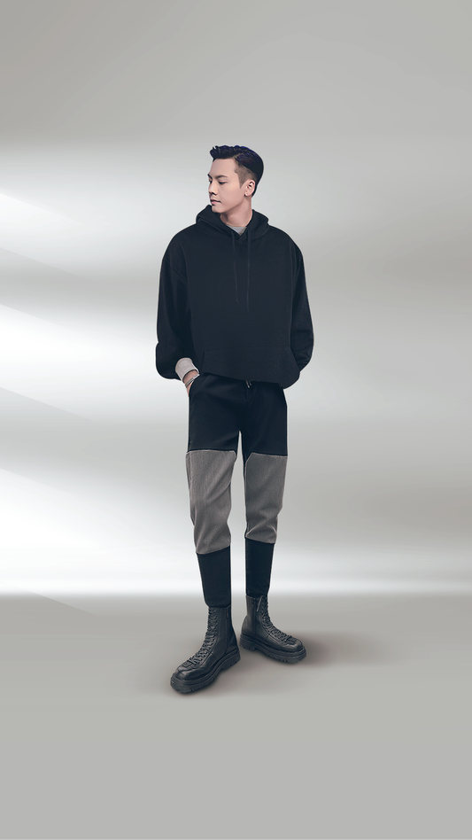 ♂Bicolor Slim Pants