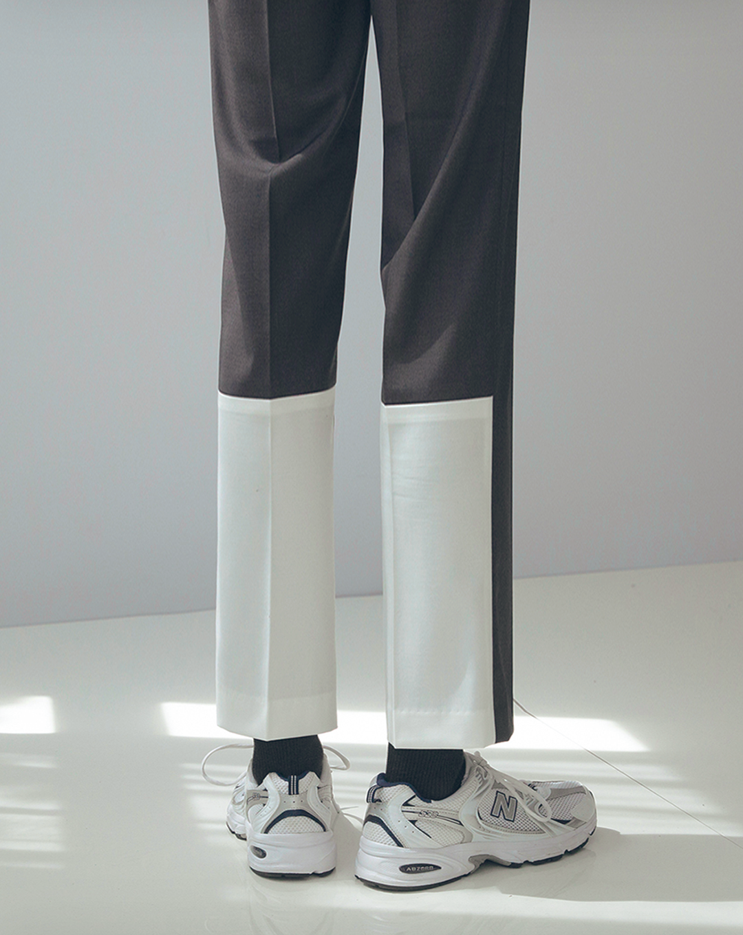 ♂Bicolor Back Pants